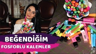 BEĞENDİĞİM FOSFORLU KALEMLER  YILDIRIM KIRTASİYE [upl. by Barnum]