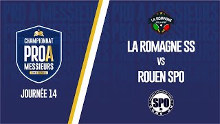 PRO A MESSIEURS  J14  LA ROMAGNE SS  ROUEN SPO [upl. by Sheree]