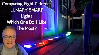 I Compared Eight Different Lumary Smart Lights Which one do I Like the BEST [upl. by Eidob]