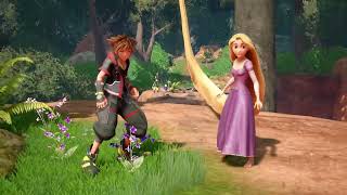 KH3 Rapunzel sei stupenda La monster Inc ha bisogno di noi [upl. by Sheffie]