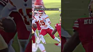 Tom Brady Could Never do that like mahomes☠️😭 shorts nfl [upl. by Aneerehs]