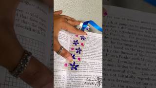 DIY Bookmark 📚🔖 Bookmark Easy How to make a Bookmark Asthmatic Bookmark 📚 diy shorts [upl. by Eneloj]