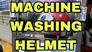 MACHINE WASHING HELMET ARE C DASMA CITY CAVITE machine automatic washing fast new [upl. by Malloch854]