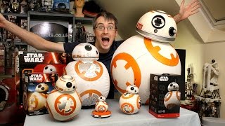 Star Wars BB8 Unboxing Review amp Comparison  Sphero Bladez Hasbro  James Bruton [upl. by Jerold71]