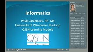 QSEN Module 4 Informatics [upl. by Araes814]