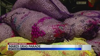 Hattiesburg Mardi Gras parade [upl. by Lamek551]