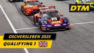 DTM Qualifying 1  Oschersleben  DTM 2023 [upl. by Mcloughlin]