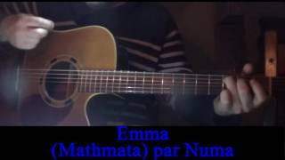 Emma Matmatah reprise guitare voix 1998 [upl. by Anayek]