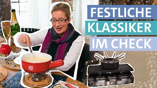 So gut sind Fondue Raclette amp Sekt  HaushaltsCheck  WDR [upl. by Ydoc]