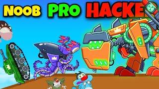 Oggy And Jack Noob Vs Pro Vs Hacker In Hill Of Steel Game [upl. by Wylen472]