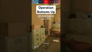 Operation Bottoms Up in R6 rainbowsixsiege r6 r6siege [upl. by Maurita]