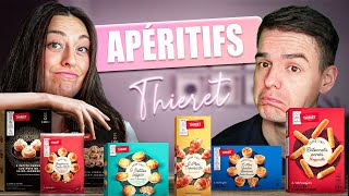 On teste des apéritifs Thiriet gougères mini pizzas mini quiches Mieux que Picard [upl. by Socin]