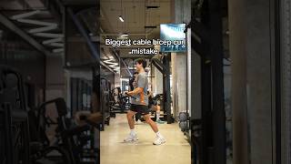 Avoid the biggest cable bicep curl mistakes [upl. by Nerehs]