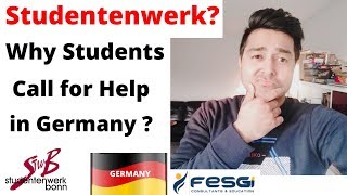 What is Studentenwerk amp Why Students call for help in Germany  FESGI CONSULTANTS [upl. by Asial]