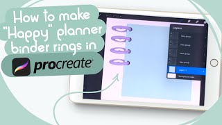 How to Create Your Own RealisticLooking Binder Rings using Keynote amp Procreate [upl. by Gerardo258]
