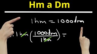 Cómo Convertir Hectómetros a Decímetros Guía Rápida y Fácil  hg a dg [upl. by Majka]