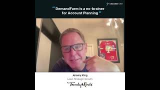 Jeremy King Lead Strategic Growth  Trendy Minds on why he uses DemandFarm for account planning [upl. by Schlosser]