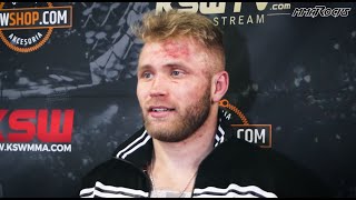 KSW 60 MAREK SAMOCIUK PO POKONANIU IZU UGONOHA quotMÓGŁBYM WALCZYĆ JESZCZE 3 RUNDYquot [upl. by Arne]