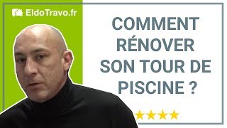 Comment rénover son tour de piscine en granulat de marbre [upl. by Blum]