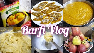 Barfi vlog  My 4th kitchen vlog  Fresh vlog vlog barfi [upl. by Nowell]