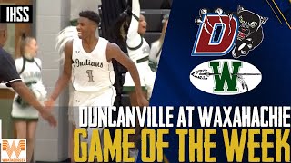 Duncanville at Waxahachie  2023 Week 20 Basketball Game of the Week [upl. by Yldarb]