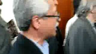 Elie Wiesel Verbally Abused as quotZioNaziquot by Ahmadinejad Entourage at Durban II [upl. by Aneelak]