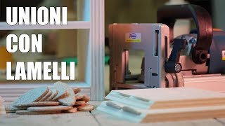 COME USARE LA FRESATRICE PER LAMELLI  Unioni ad angolo retto  Tutorial di falegnameria  fai da te [upl. by Favianus644]