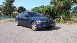 2001 BMW 318i StartUp and Full Vehicle Tour [upl. by Hareehat]