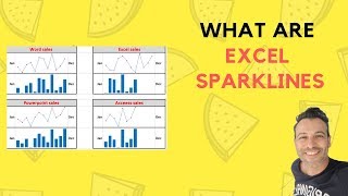 What Are Excel Sparklines and How to Create Sparkline Charts [upl. by Atnovart]