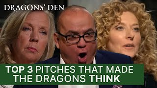 Top 3 Pitches Where A Dragon Contemplates Giving An Entrepreneur A Job  Dragons Den [upl. by Nani]