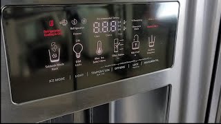 KitchenAid Refrigerator Troubleshooting and Diagnostic Codes  Whirlpool Refrigerator Diagnostic Too [upl. by Norene100]