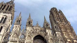 Bells of Rouen Cathedral chime to Joan of Arc [upl. by Hameerak]