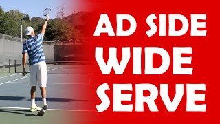 Wide Serve On Ad Side  SERVE LOCATIONS [upl. by Fiann699]