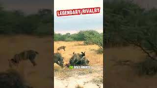 Hyenas vs Wild Dogs Epic Battle for Survival [upl. by Anirb]