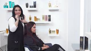 Kerastase Hair Treatment Reena Buhasan amp Athari AL Salem [upl. by Suivatra]