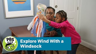 Explore Wind With a Windsock  Crafts for Kids  PBS KIDS for Parents [upl. by Assener]