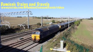 GBRf Class 57 No 57305 Class 360 EMU Unit Drag at Harrowden Junction The Slips 11th October 2024 [upl. by Acinomaj]