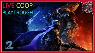 🔴 Darksiders Genesis  COOP Playtrough with KarnaYT  Live stream 2 [upl. by Yditsahc]