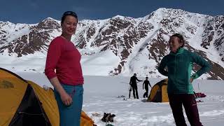 Camping on high Greenland glacier [upl. by Inimod223]