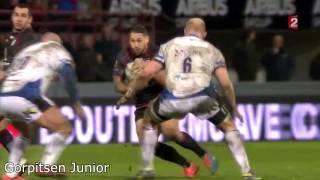 Luke McAlister se fait salement dézinguer par Matt Garvey [upl. by Aniv461]