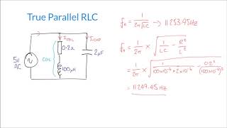 Resonance and Q Factor in True Parallel RLC Circuits [upl. by Sikes]