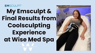 MY EMSCULPTamp COOLSCULPTING RESULTS  PART 2 [upl. by Noteek]