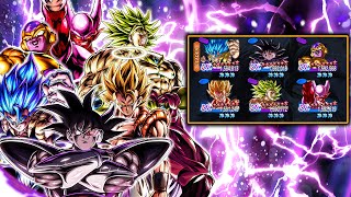 USING THE FULL ULTRA MOVIES TEAM IN DRAGON BALL LEGENDS [upl. by Aracahs675]