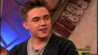 Jesse McCartney Its On With Alexa Chung December 15 2009 [upl. by Nynahs741]