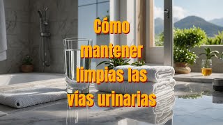 Cómo mantener limpias las vías urinarias 🔴💧💦🩺💊🛌🚻🔥🍋💧 [upl. by Melonie]