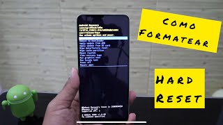 COMO FORMATEAR Samsung A05  HARD RESET  modo recovery [upl. by Cherida]