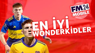 EN İYİ WONDERKİDLER⭐ Fm 24 Mobile Wonderkidler [upl. by Etnahsal]