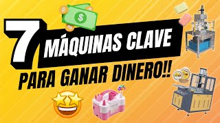 🚀7 MÁQUINAS CLAVE para ¡¡GANAR DINERO💸 [upl. by Rihaz80]