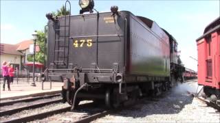 Living History  Two Steam Locomotives Meet on the Strasburg Railroad [upl. by Lucrece211]