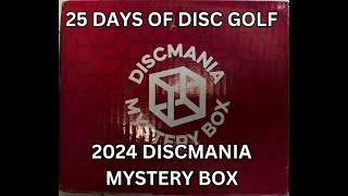 25 Days of Disc Golf 2024 Discmania Mystery Box Opening discgolf [upl. by Aruam]